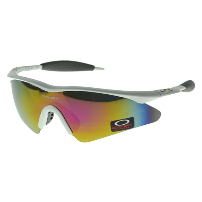Oakley M Frame Sunglass White Frame Colored Lens,Oakley The Most Fashion Designs