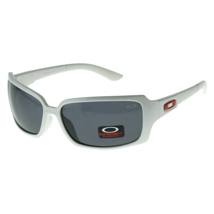 Oakley Polarized Sunglass White Frame Gray Lens,Oakley Recognized Brands