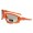 Oakley Monster Dog Sunglass orange Frame grey Lens,Oakley Outlet Sale